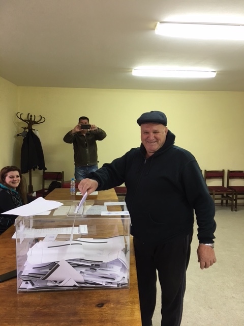 Виктор гласува 2017 р